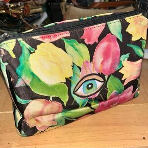 Floral Eye-Print Women's Bag